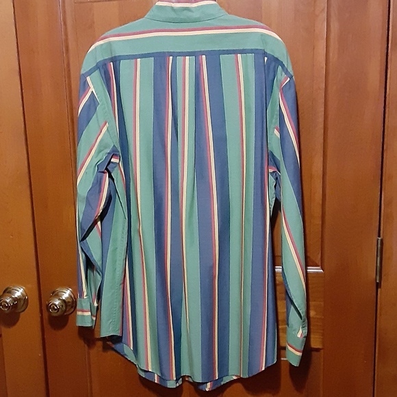 Lauren Ralph Lauren Stripe Button Down Blouse - Picture 4 of 4